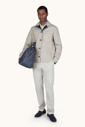 Reversible Overshirt Typhoon Platinum