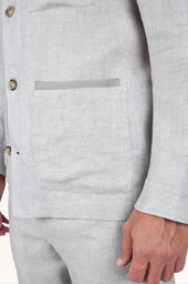 Chore Overshirt In Linen