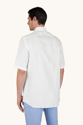 Soffio Linen Shirt With Short Sleeves