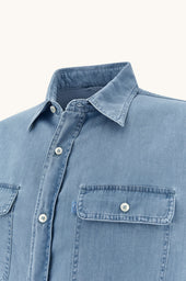 X Soft Overshirt In Giza Cotton