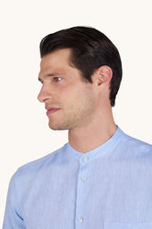 Garment Dyed Linen Shirt