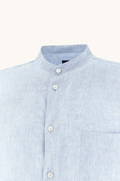 Garment Dyed Linen Shirt