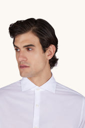 Garment Dyed Cotton Voile Shirt
