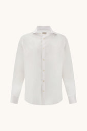 Garment Dyed Cotton Voile Shirt