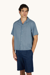 X‑Soft shirt in Giza cotton denim