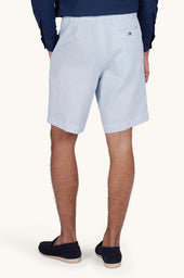 Linen Bermuda Shorts With Drawstring