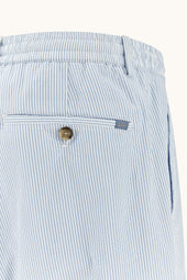 Seersucker Bermuda Shorts