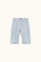 Seersucker Bermuda Shorts