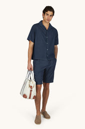 Bermuda Shorts In Lightweight Giza Cotton Denim