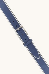 Suede Belt With Contrasting Edges