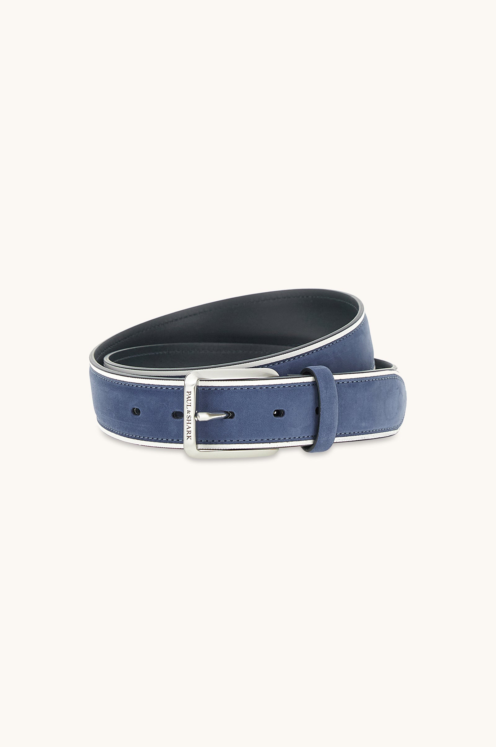 Suede Belt With Contrasting Edges