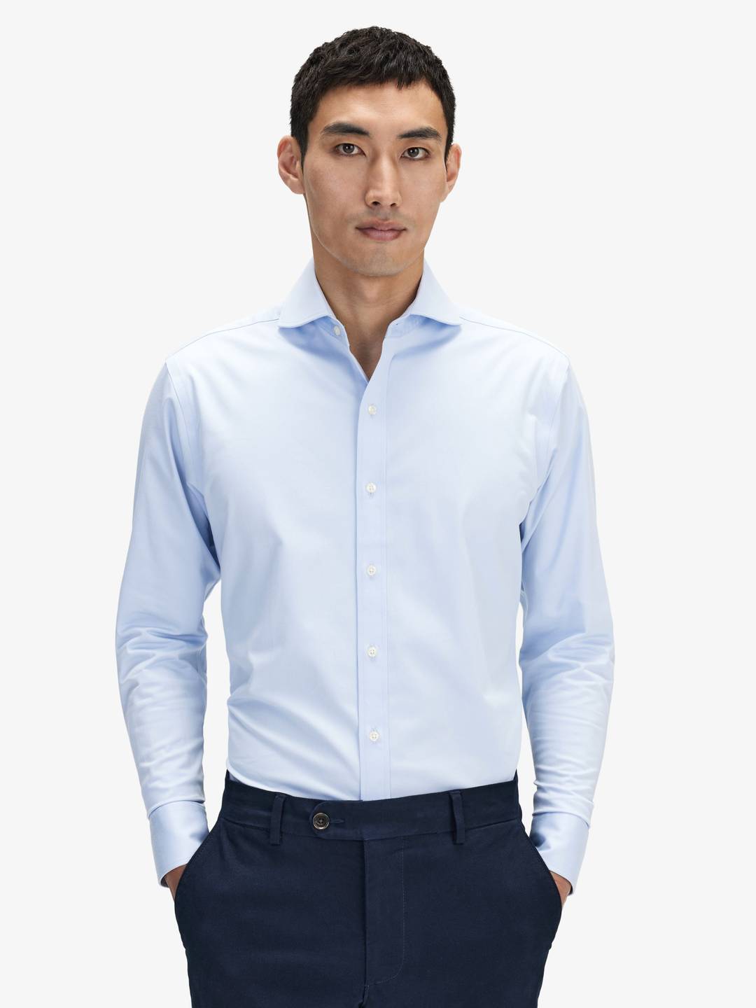Light Blue Stretch Shirt