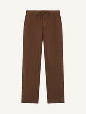 MENDES LINEN-BLEND TROUSERS