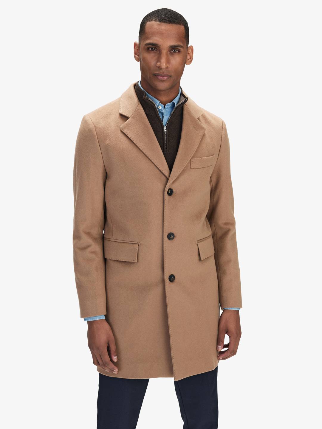 Beige Cashmere Coat