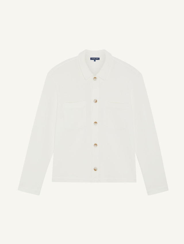 PEDRO COTTON WAFFLE OVERSHIRT
