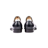 Oxford With Straight Toe Box In Scotch Grain Leather
