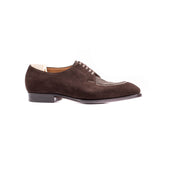 Five Eyelet Split Toe Derby With Alligator Apron