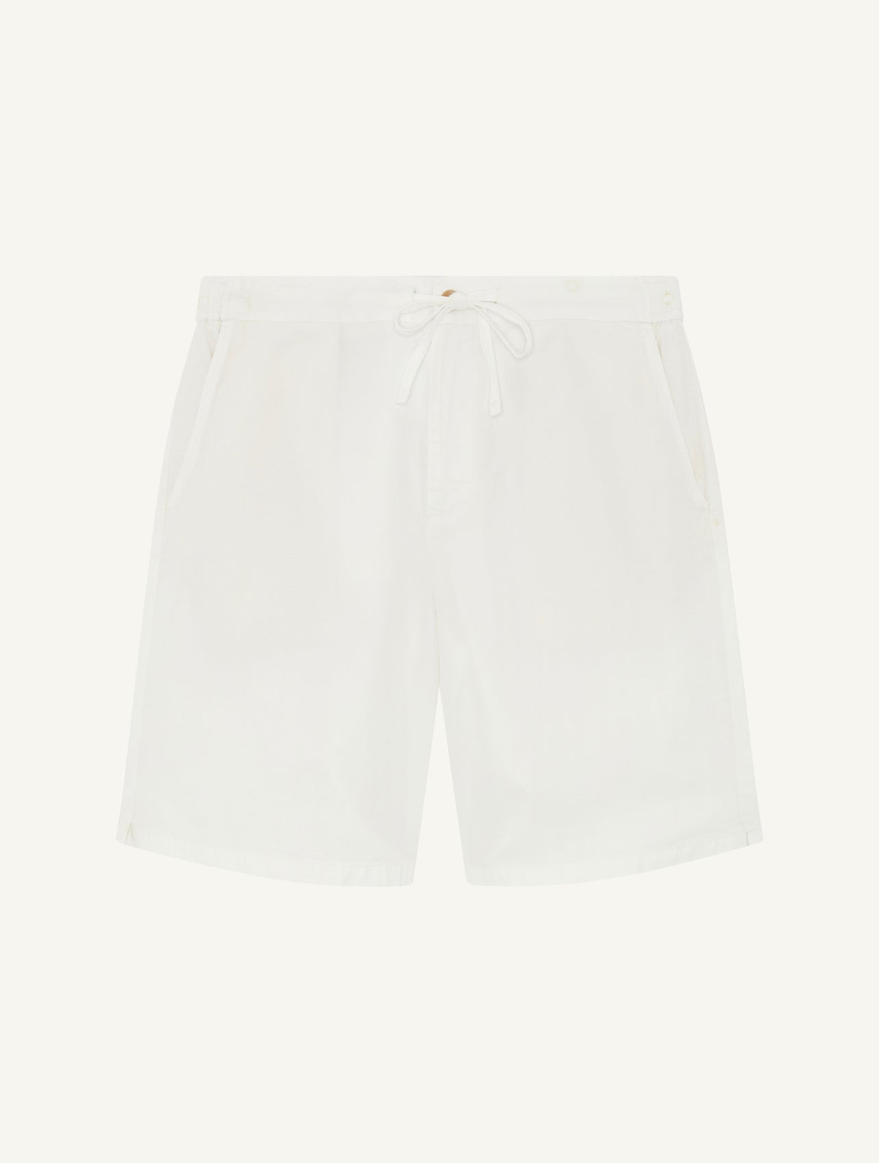 SERGIO LINEN-BLEND SHORTS