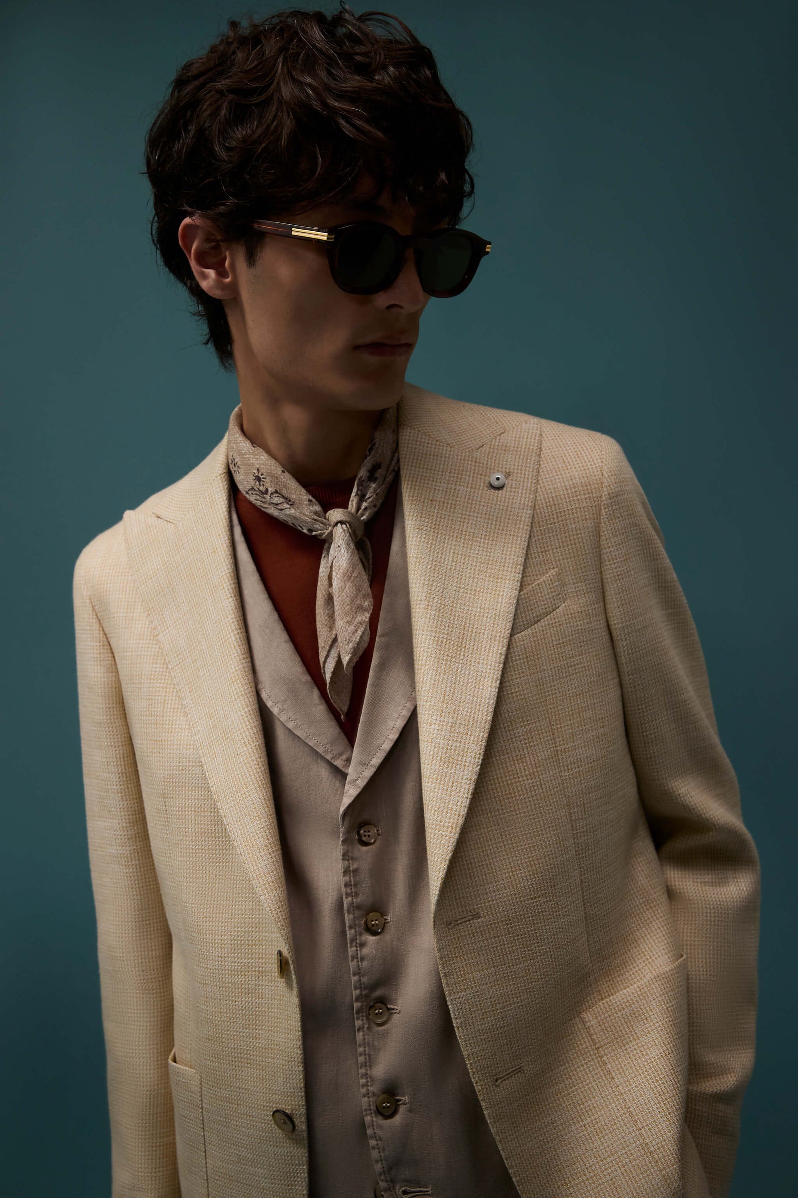 Jacket Steve Non Trattata Giallo Crema