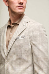 Giacca JACK in lana vergine stretch beige