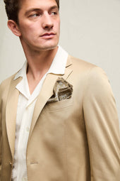 Giacca JACK in 100% cotone cammello