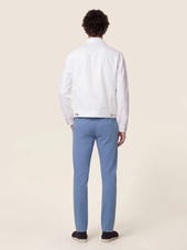 Trucker Jacket In Cotton Bull