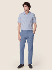 Gray Pants In Stretch Twill
