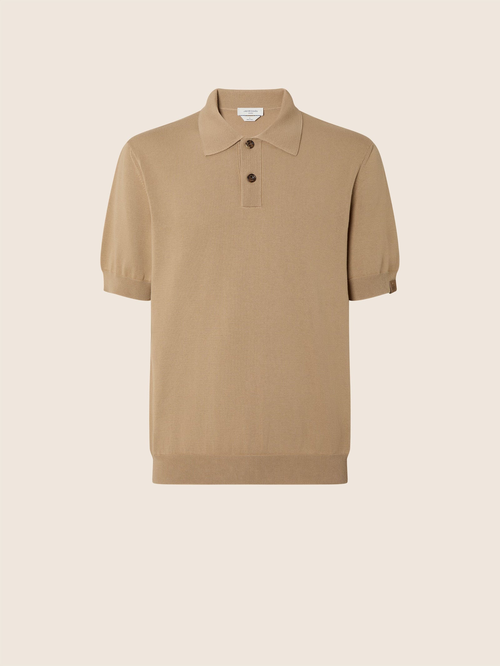 Brushed Cotton Polo Shirt