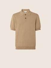Brushed Cotton Polo Shirt