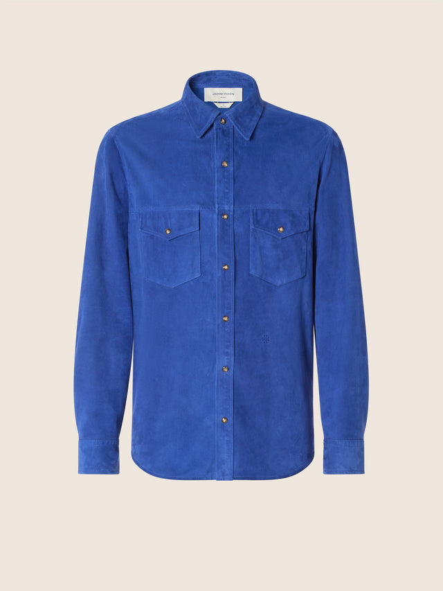 Western Overshirt in Suede