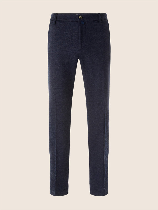 Gray — Wool Double Jersey Pants