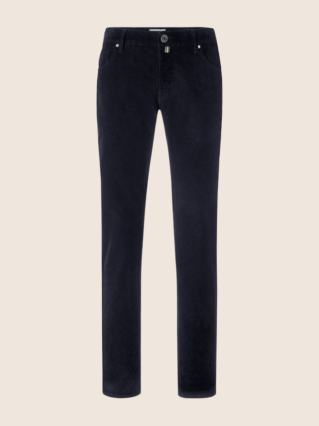 Nick — Fine-Ribbed Corduroy Pants