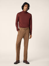 Wool Silk Turtleneck