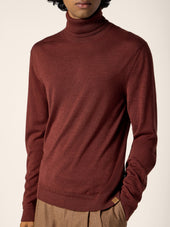 Wool Silk Turtleneck