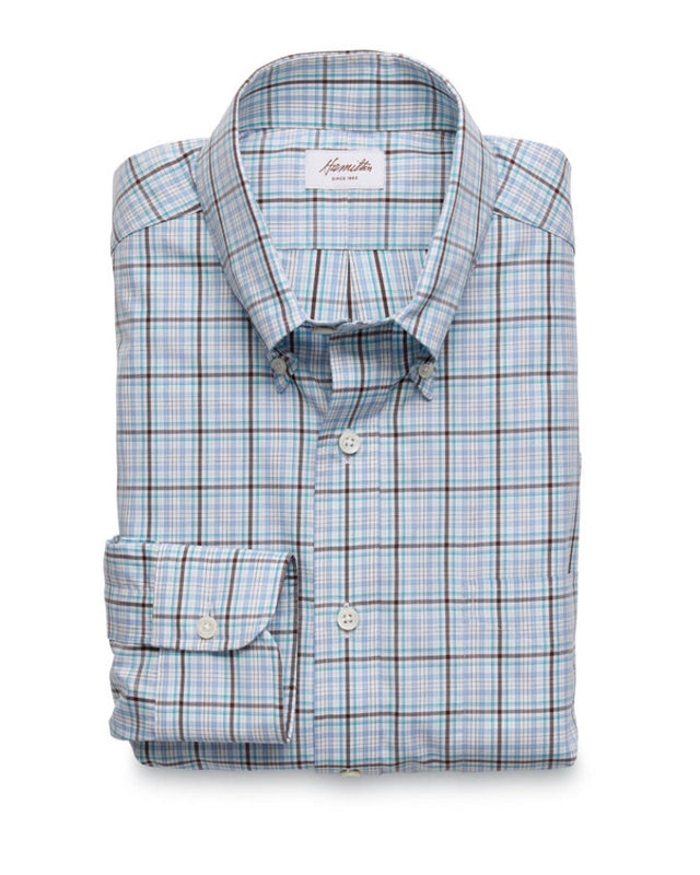 Hastings Check (Blue/Brown)