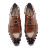 Ingrid X Split Toe Blucher Derby Hatch Grain Hand Welted Contemporary Classics