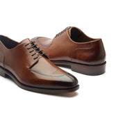 Ingrid X Split Toe Blucher Derby Hatch Grain Hand Welted Contemporary Classics
