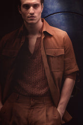 James Shorts In Linen