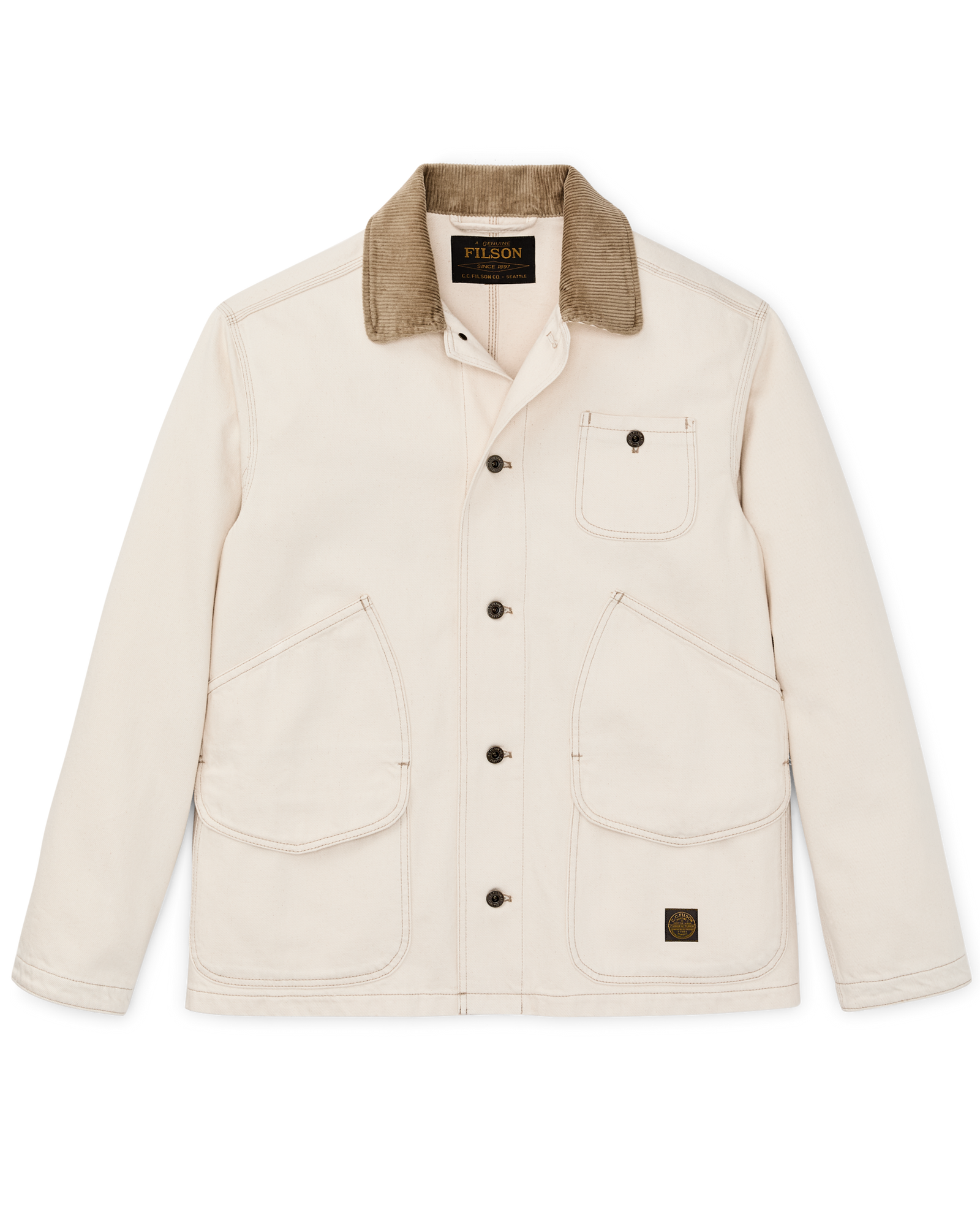11-oz. Denim Outfitter Jacket - Natural Seed
