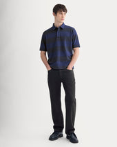 Vintage Rugby Polo | Navy / Black