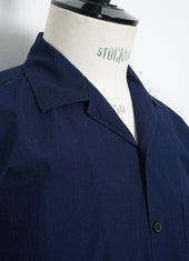JONNY | Short Sleeve Shirt | Indigo Ripstop