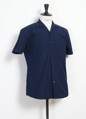JONNY | Short Sleeve Shirt | Indigo Ripstop