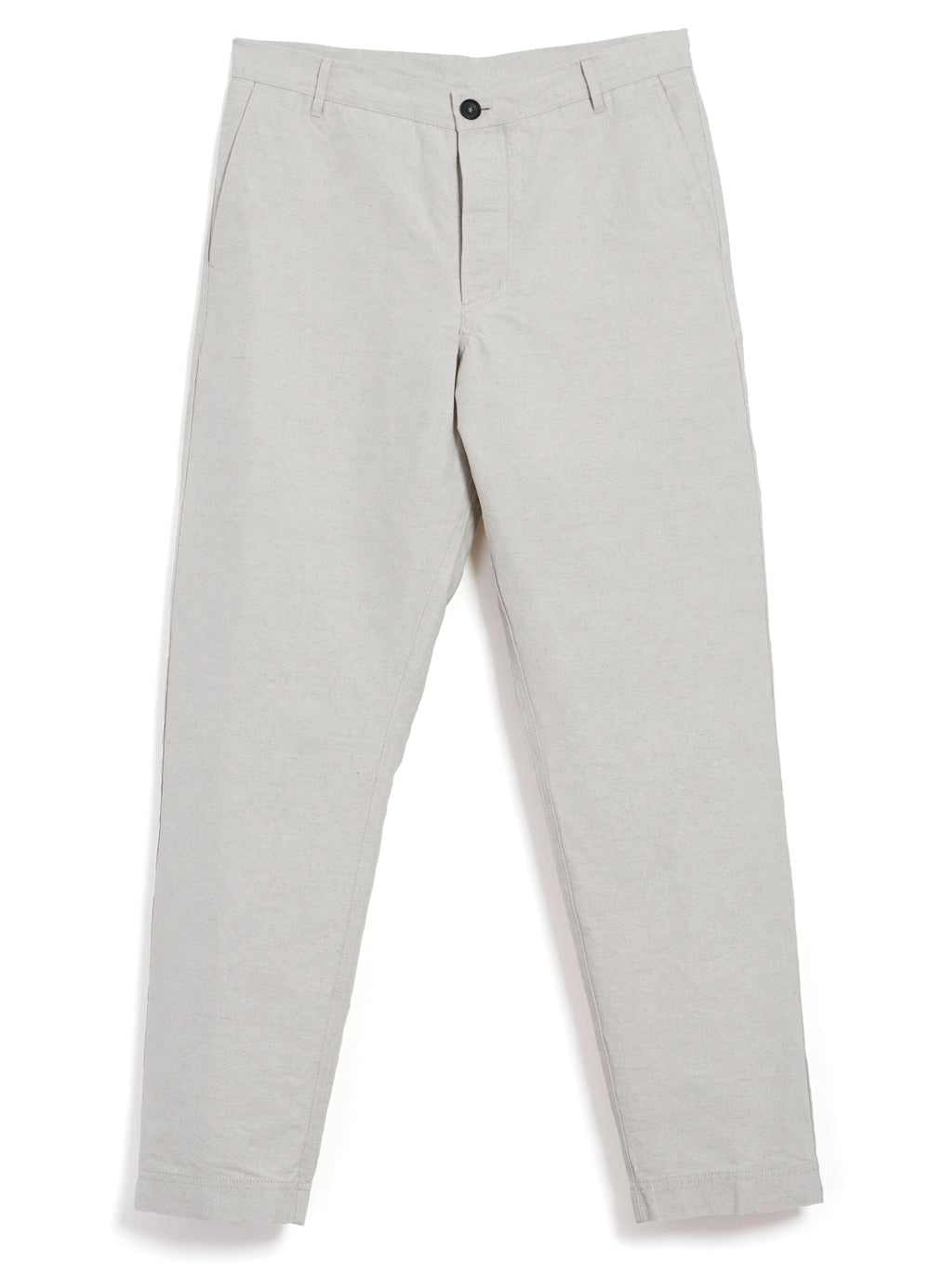 KEN | Casual Trousers | Natural Flax