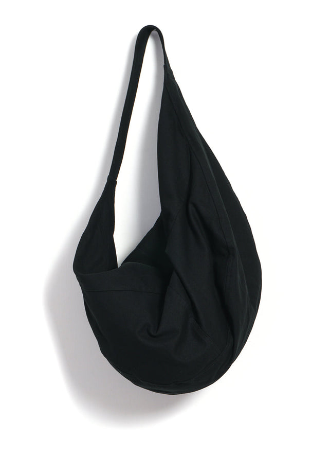 BILLY 31-90-2 | Large Courier Bag | Black Canvas