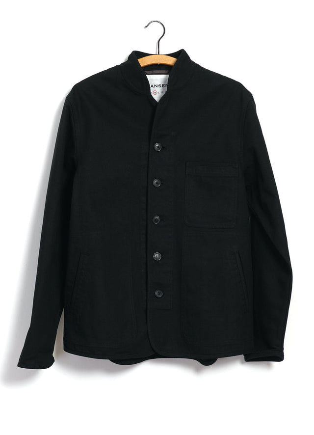 ERLING 27-90-2 | Refined Work Jacket | Black Canvas