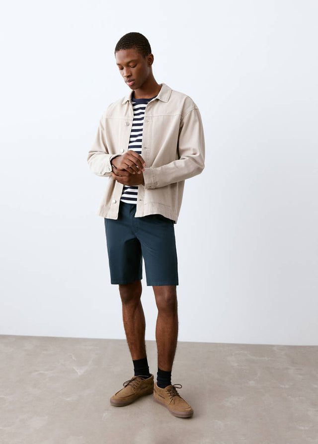 Cotton Bermuda shorts - Teen | MANGO USA