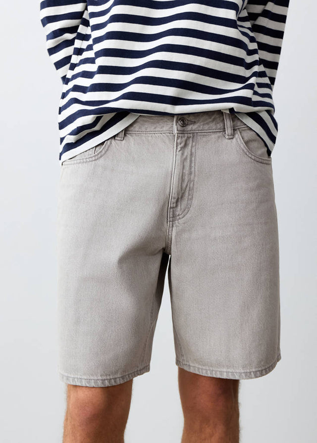 Denim Bermuda shorts - Teen | MANGO USA