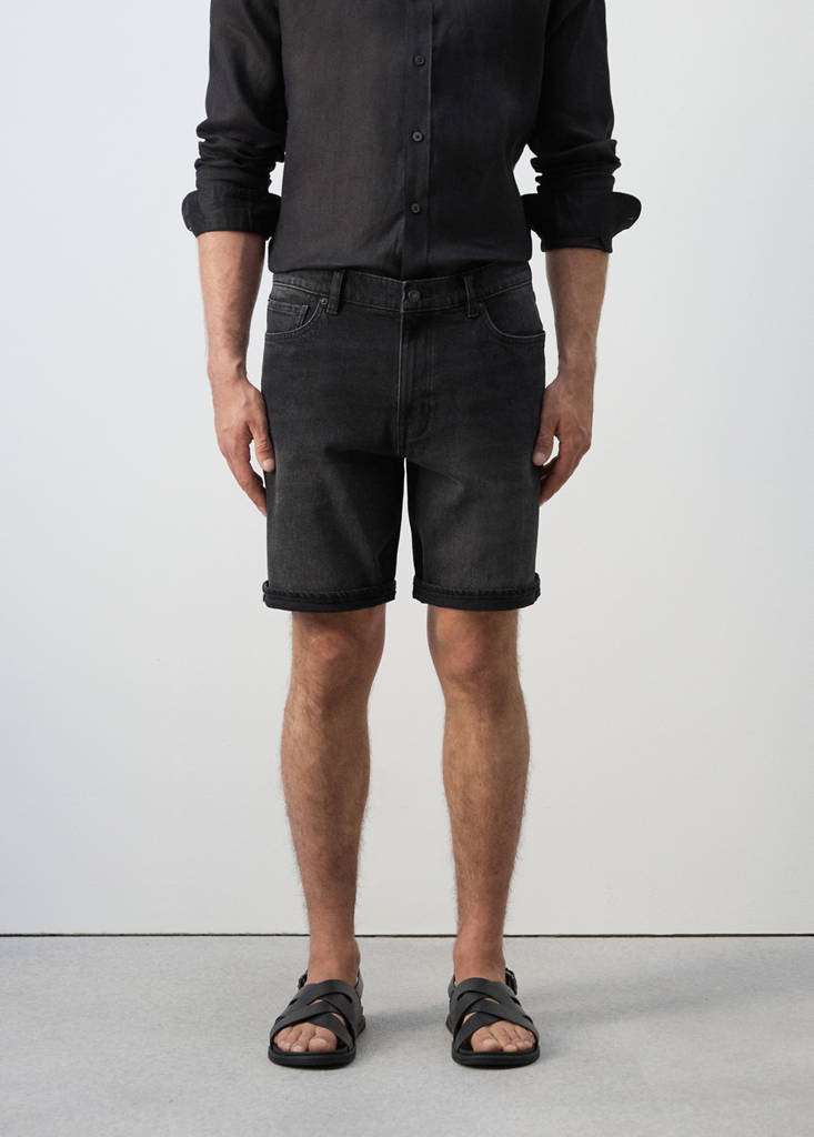 Slim Fit Bermuda Shorts Men Mango Usa