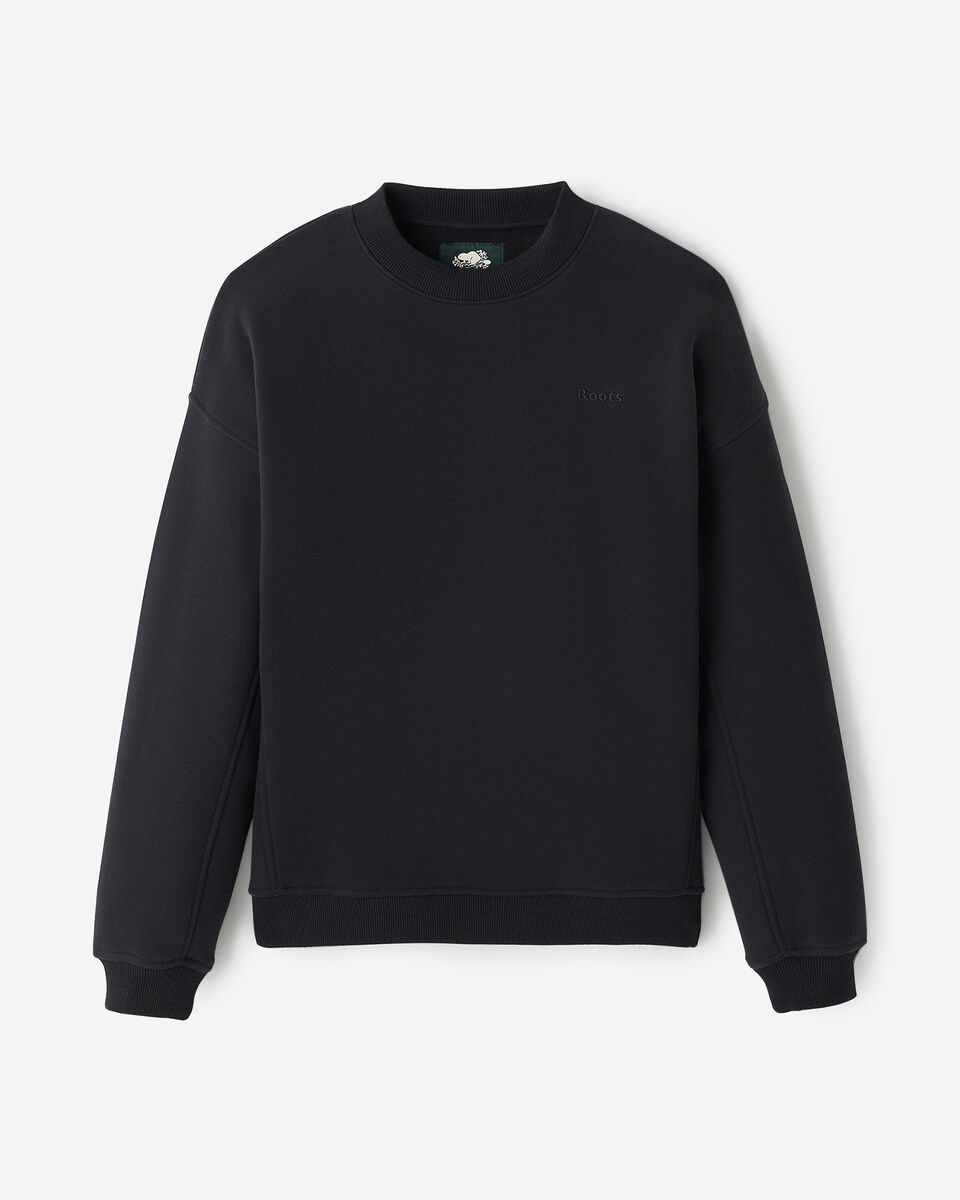 Chandail Col Rond En Molleton Nuage Coupe Un