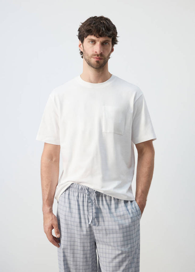 Plaid combo pajama pack - Men | MANGO USA